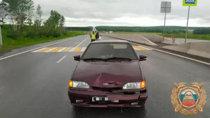 Татарстанец на трассе в Башкирии сбил женщину, она умерла в больнице - НТР 24