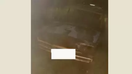 Неизвестные подожгли автомобиль в Нижнекамском районе 