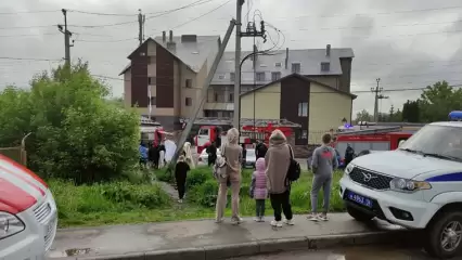 В отеле под Казанью произошел пожар, эвакуировались 90 человек