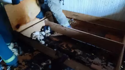 В Зеленодольске пенсионер погиб при пожаре в квартире