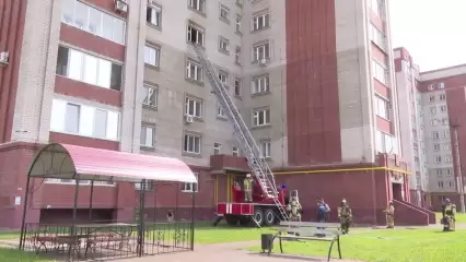 У пожилой жительницы Нижнекамска в пожаре полностью выгорела кухня