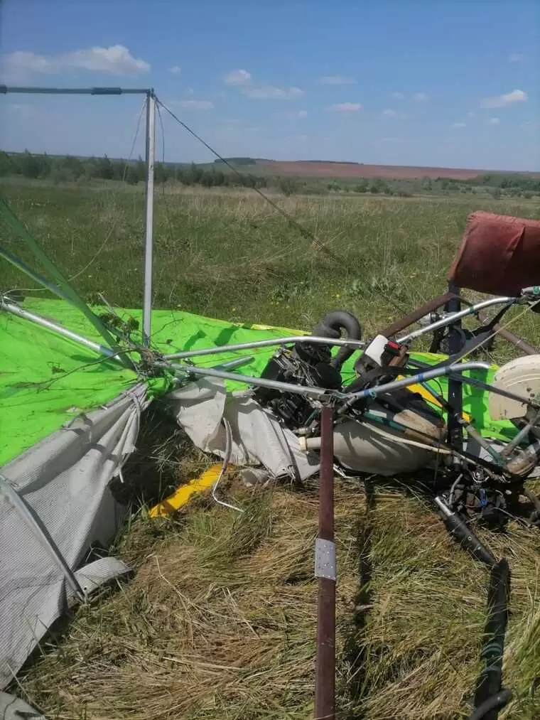 В Татарстане разбился дельтаплан — погиб 66-летний пилот