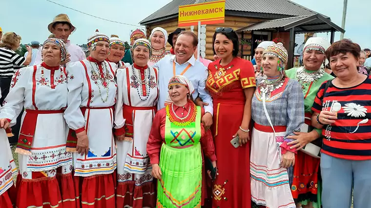 Делегация из Нижнекамска приняла участие в празднике чувашской культуры «Уяв»