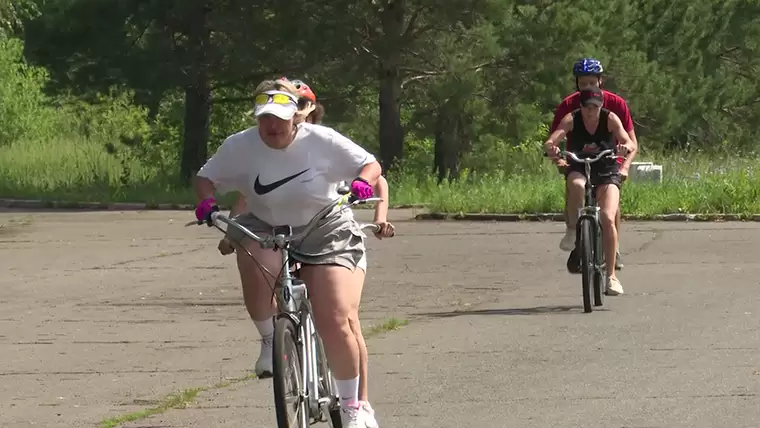 «Объяснить словами невозможно»: в Нижнекамске прошли соревнования по велоспорту для незрячих