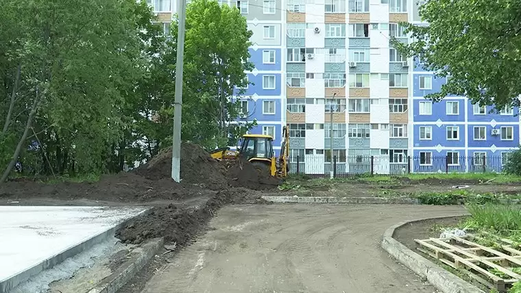 В Нижнекамске на территории гимназии вырубили деревья для игровых площадок – жильцы возмущены