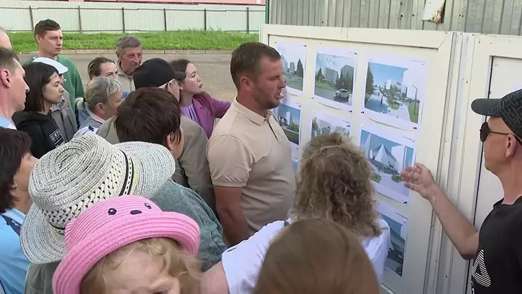 В Нижнекамске планируется строительство нового ТЦ на ул. Менделеева – местные жители против