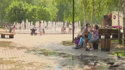 В среду жителей Татарстана ожидает сухая жаркая погода