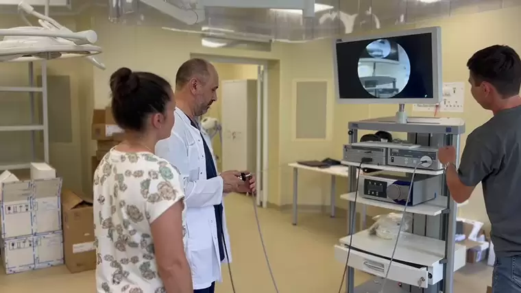 В урологическом отделении ЦРМБ Нижнекамска появился новый аппарат за 12 млн рублей