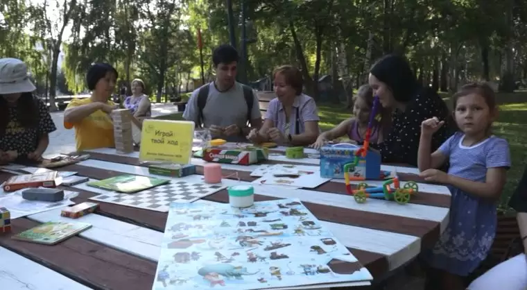 В Нижнекамске стартовал фестиваль настольных игр «Кызык-мызык»