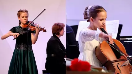 Три юных инструменталистки из Нижнекамска стали «Молодыми дарованиями России»