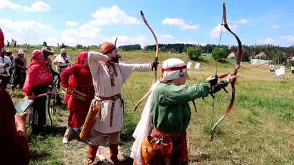 В Татарстане прошли международные соревнования лучников
