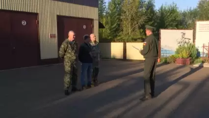 В Нижнекамске состоялась еще одна отправка контрактников в именной батальон