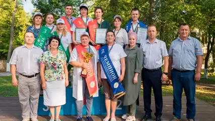 В Татарстане выбрали обладательниц самой длинной косы и самой тонкой талии