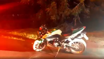 В Казани пьяный мотоциклист попался автоинспекторам