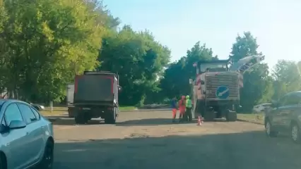 Стартовали дорожные работы на улице Чабьинской в Нижнекамске