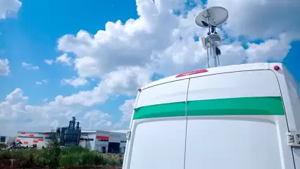 На месте пожара в промзоне Нижнекамска работают экологи - НТР 24