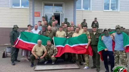 Бойцов татарстанских батальонов «Алга» и «Тимер» непрерывно обеспечивают современным оборудованием - НТР 24