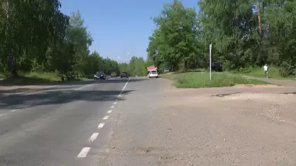 Нижнекамцам объяснили, почему на выезде из леса в сторону Майдана убрали знак автобусной остановки