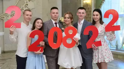 В «зеркальную» дату 15 пар зарегистрировали свой брак в Нижнекамске - НТР 24
