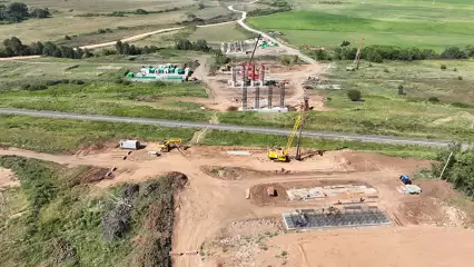 На втором этапе обхода Нижнекамска и Челнов стартовали работы на мостовых сооружениях - НТР 24