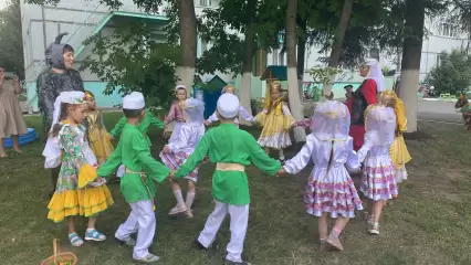 Воспитанники детского сада в Нижнекамске изучили быт татарского народа по сказкам Тукая