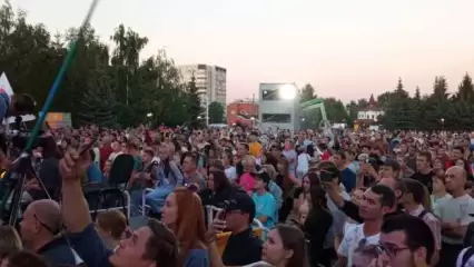 Музыкальный фестиваль «Волга-Волга» в Нижнекамске посетили 5 тыс. зрителей