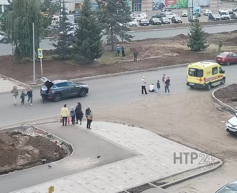 В Нижнекамске напротив «Сити Молла» сбили пешехода