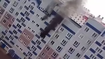 В Нижнекамске на ул. Студенческой в квартире произошел пожар