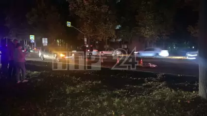 В Нижнекамске на пр. Строителей насмерть сбили пешехода - НТР 24