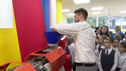 В Нижнекамске открылась первая мастерская по переработке пластика