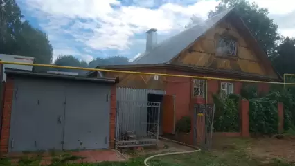 В Нижнекамском районе горел частный дом, хозяин оценил ущерб в миллион рублей
