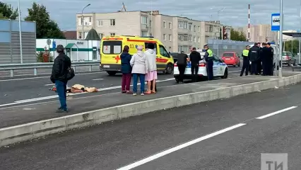В Казани иномарка насмерть сбила 88-летнюю женщину на пешеходном переходе