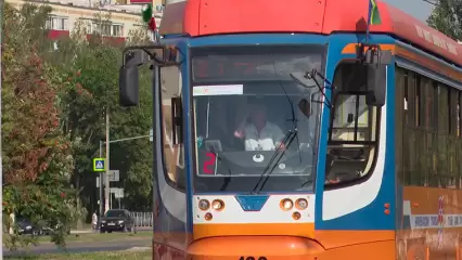 В Нижнекамске 3 сентября продлят время движения трамвая «двойки»