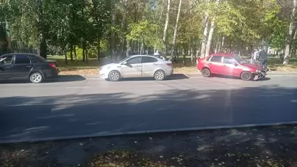 В Нижнекамске на пр. Химиков произошло массовое ДТП - НТР 24