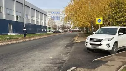 В Нижнекамске отремонтировали «убитую» дорогу за новым «Эссеном»