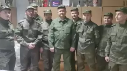 «Нас поят, кормят, одевают»: мобилизованные нижнекамцы записали видеообращение из Казани