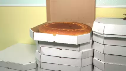 Нижнекамцы отправили мобилизованным более 100 кг пирогов, сладостей и вещмешки