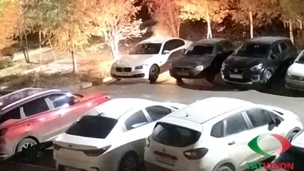 Момент поджога BMW в Нижнекамске попал на видео