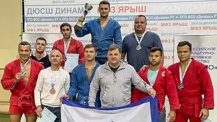 Нижнекамские пожарные одержали победу на республиканском чемпионате по самбо