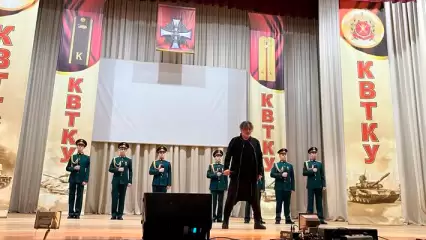 Вадим Самойлов дал концерт для мобилизованных в Казани