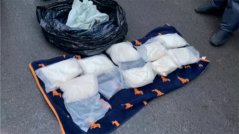 На посту при въезде в Набережные Челны задержали водителя с 13 кг наркотиков
