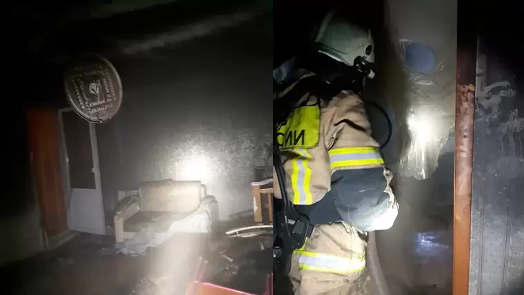 В Челнах пострадал мужчина из-за загоревшегося натяжного потолка