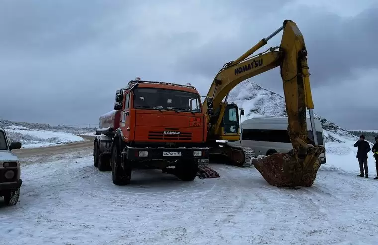 В Татарстане на стройке М-12 от удара ковшом экскаватора погиб рабочий