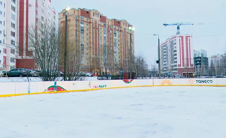 В Нижнекамске и районе зальют 26 хоккейных кортов и проведут турнир