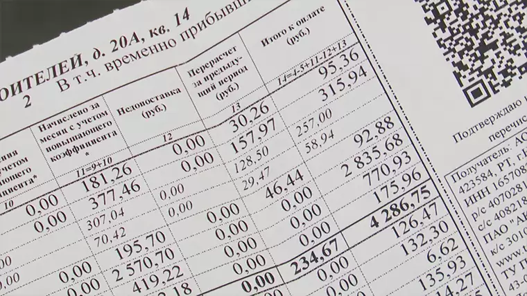 Стали известны изменения в тарифах на услуги ЖКХ в Нижнекамске с 1 декабря