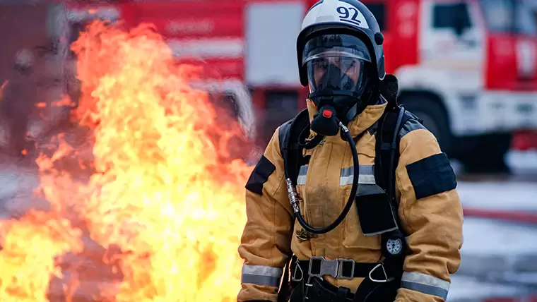 Пожарный из Нижнекамска стал лучшим в России четвёртый раз подряд