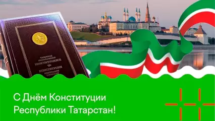 Муллин поздравил нижнекамцев с Днем Конституции Республики Татарстан