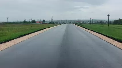 В Татарстане отремонтировано 1,8 км дороги Новошешминск – Чувашская Чебоксарка