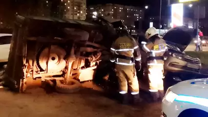 В ГИБДД Нижнекамска рассказали подробности ДТП на перекрестке ул. Корабельная – пр. Мира