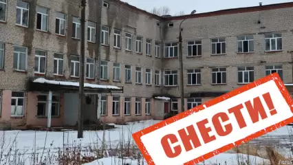 В Нижнекамске решили снести старое здание лечебного корпуса - НТР 24